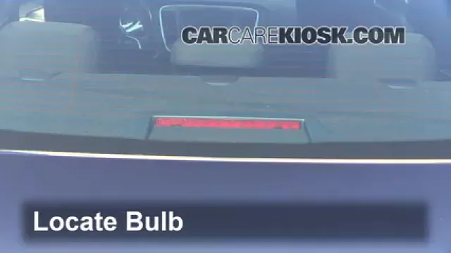 2015 Chrysler 200 Limited 2.4L 4 Cyl. Sedan (4 Door) Lights Center Brake Light (replace bulb)